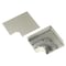 Hubbell Wiring Device-Kellems Flat Elbow Raceway, HBL6750 Series, 9.23 in W, 2.14 in H, 6-3/4 in L, Ivory HBL6711IV - alternate 1